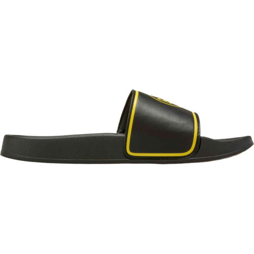 Puma Borussia Dortmund Leadcat 2.0 Slides – Black & Cyber Yellow