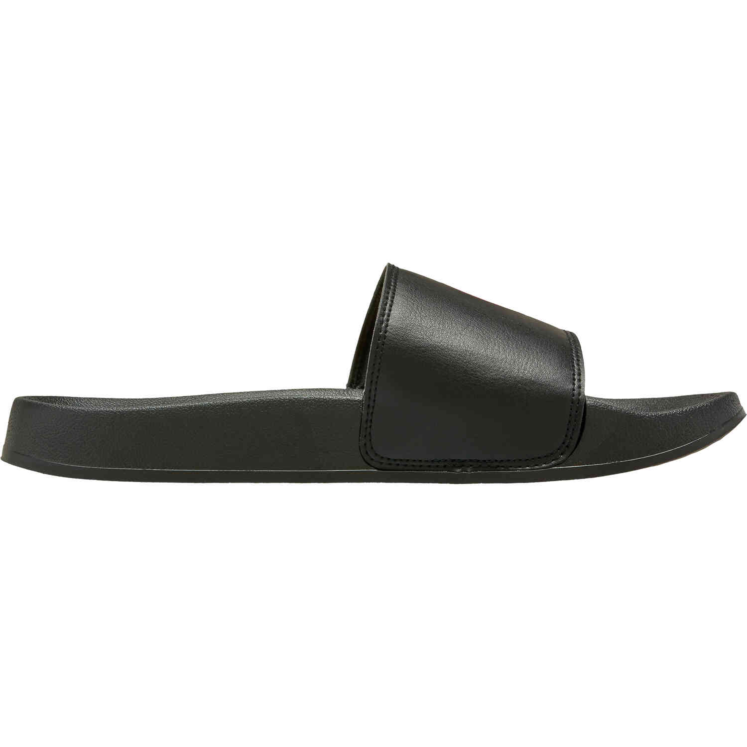 All black sale puma slides