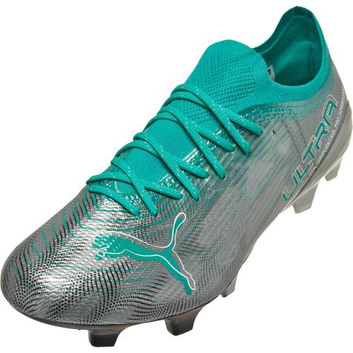 Puma MAP F1 Ultra 1.4 FG – Diamond Silver & Spectra Green