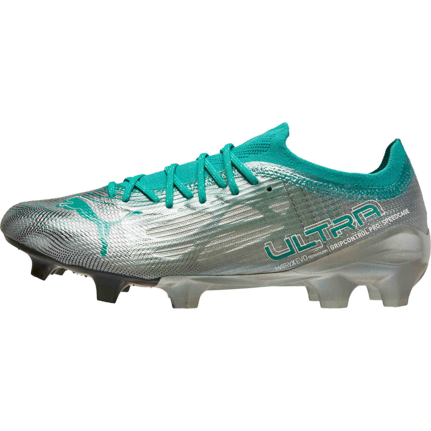Puma MAP F1 Ultra 1.4 FG - Diamond Silver & Spectra Green 