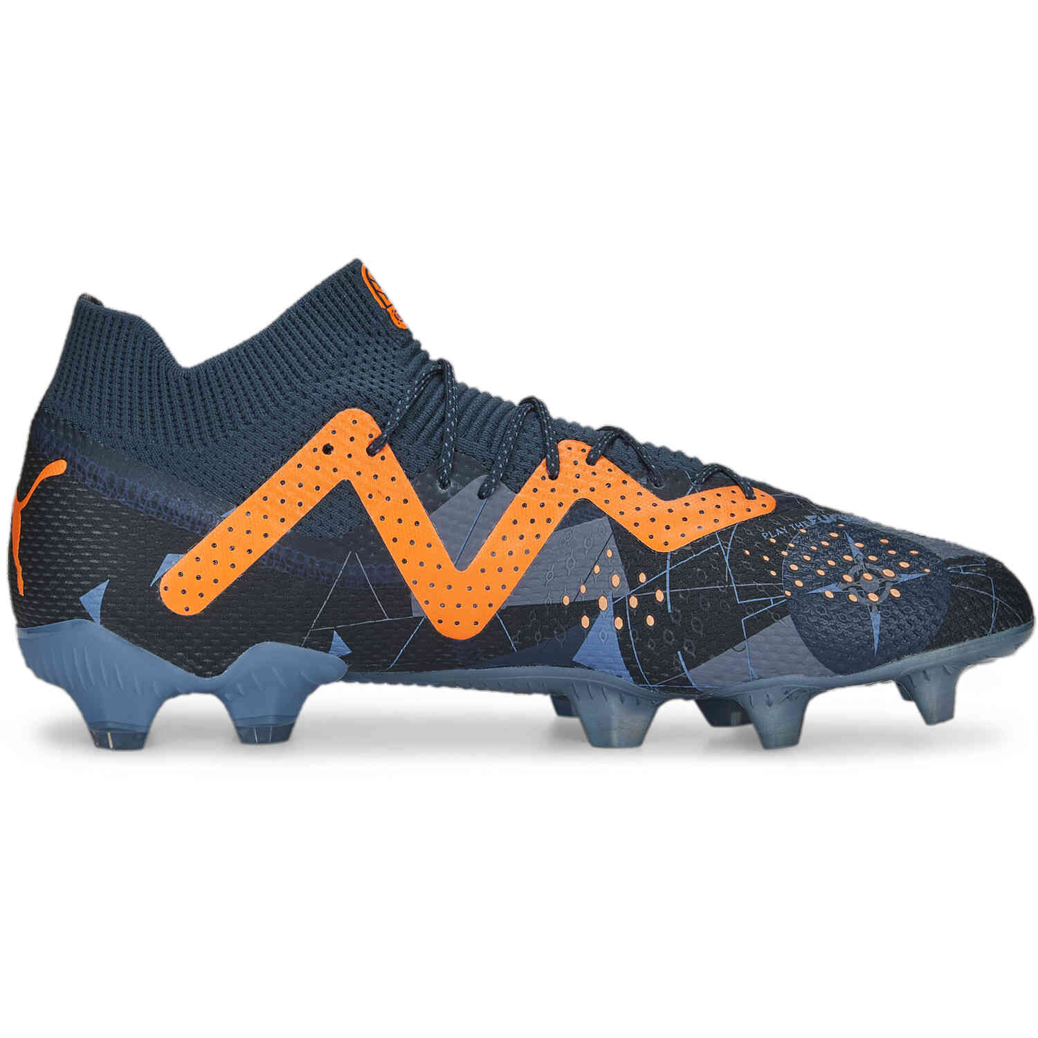 PUMA DNA Future Ultimate FG – Dark Night & Ultra Orange with Deep Dive