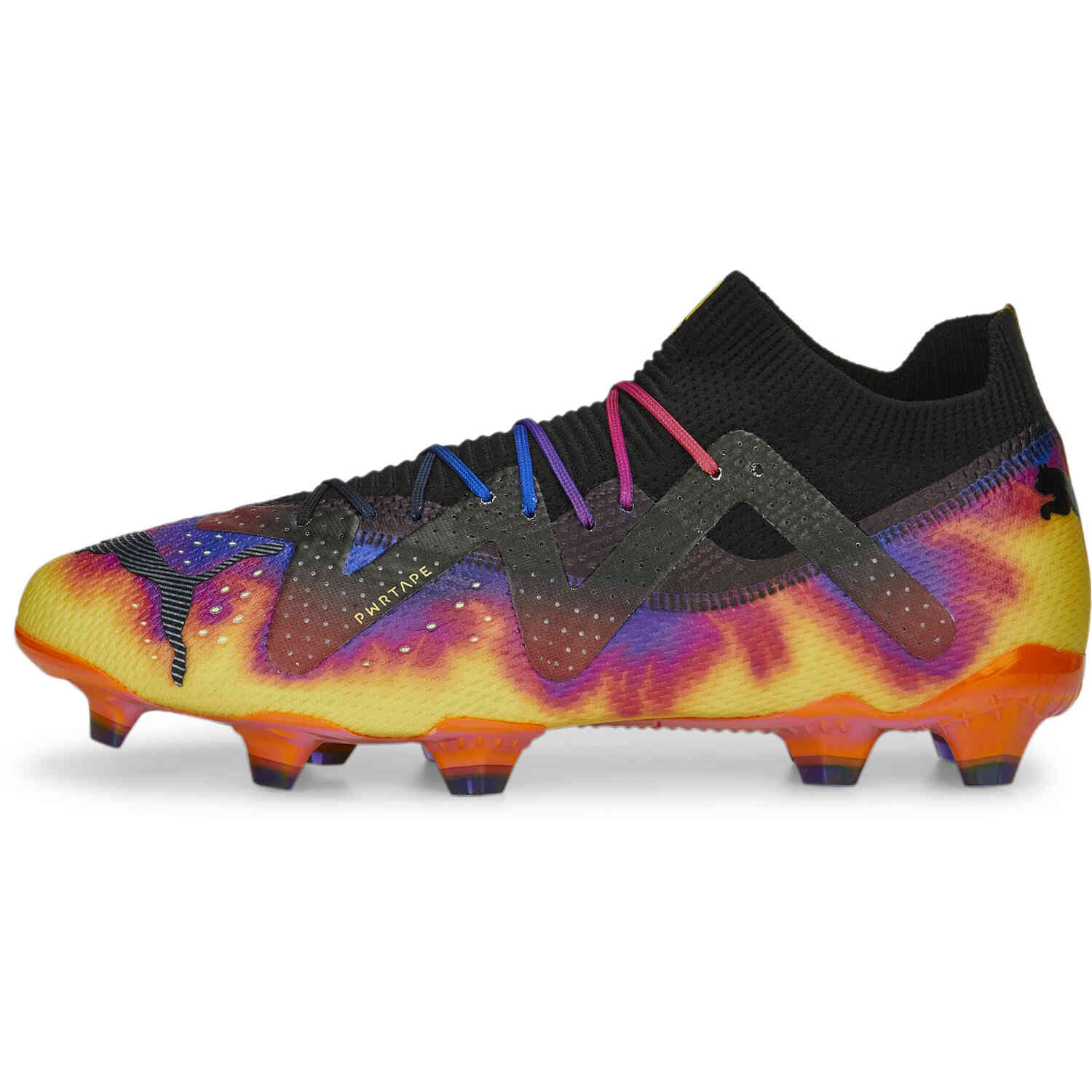 Puma soccer cleats kids purple top