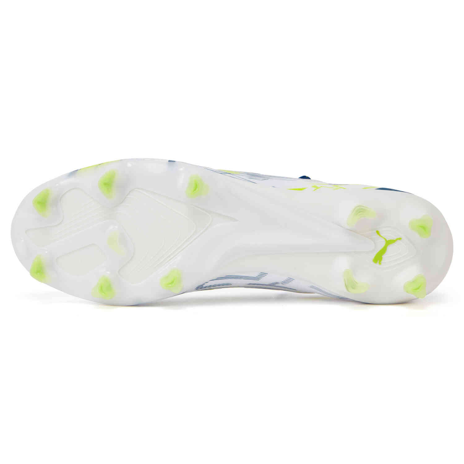 PUMA Christian Pulisic Ultra Ultimate FG/AG - White & Lime Smash with ...