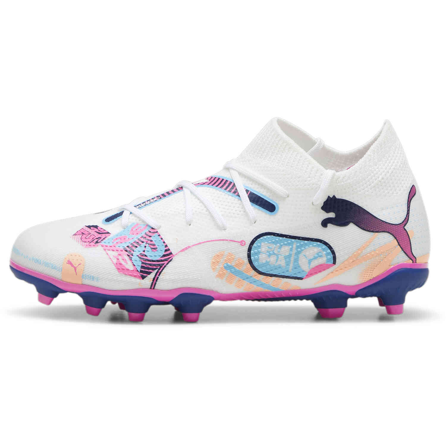 Kids PUMA Future 7 Match FG Firm Ground Volume Up Pack SoccerPro