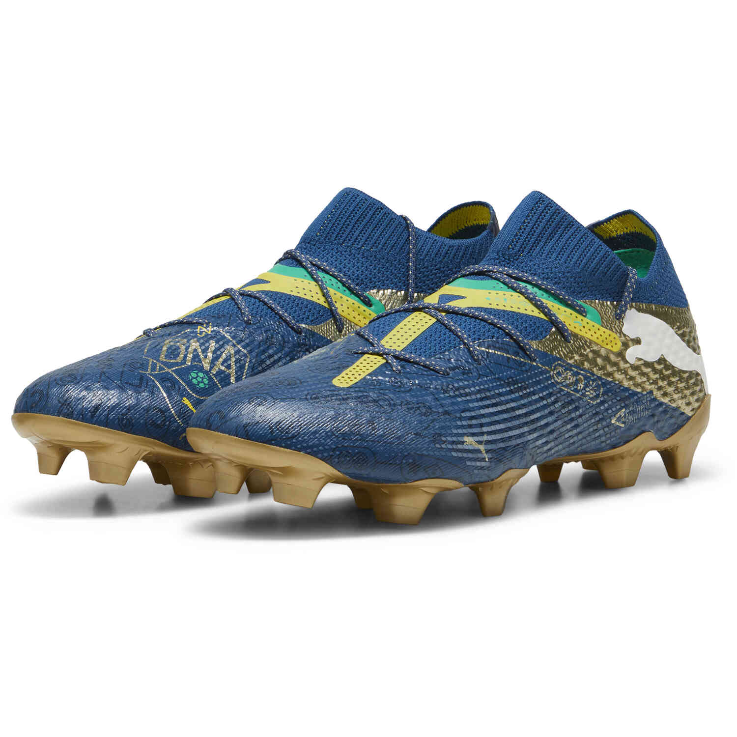 Puma Future 7 Ultimate BNA FG AG Navy Yellow