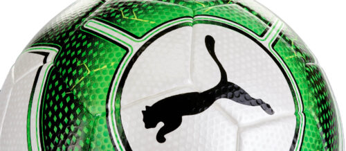 PUMA evoPOWER Vigor 3.3 Tournament Match Soccer Ball – White/Green Gecko