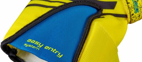 Uhlsport Eliminator Supergrip HN Goalkeeper Gloves – Fluo Yellow/Black