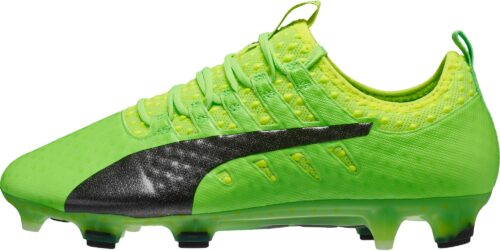 PUMA evoPOWER Vigor 1 FG – Green Gecko/Black