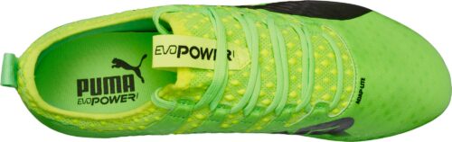 PUMA evoPOWER Vigor 1 FG – Green Gecko/Black