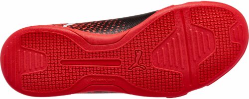 PUMA Kids evoKnit FTB IT – Black/Fiery Coral