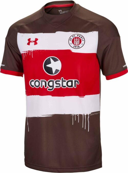 Under Armour FC St. Pauli Home Jersey 2017-18