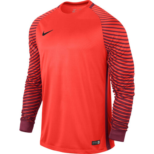 Nike Gardien Goalkeeper Jersey – Bright Crimson/Deep Garnet
