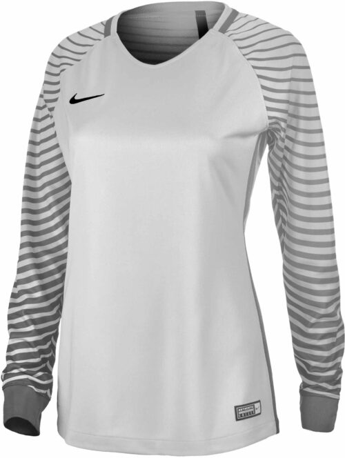Nike Womens Gardien Goalkeeper Jersey – Pure Platinum/Cool Grey