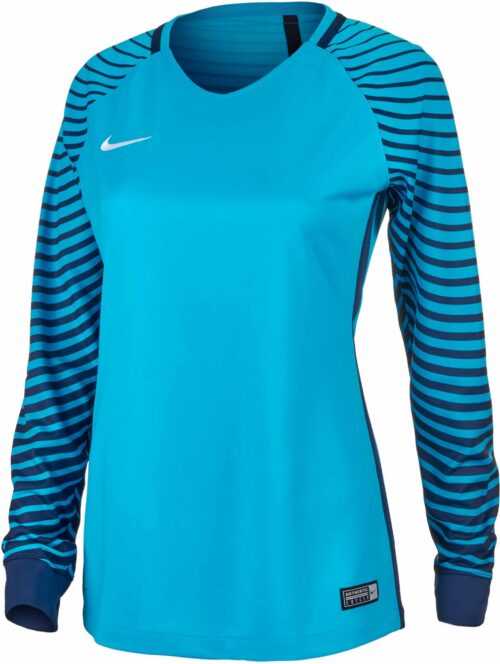 Nike Womens Gardien Goalkeeper Jersey – Current Blue/Midnight Navy