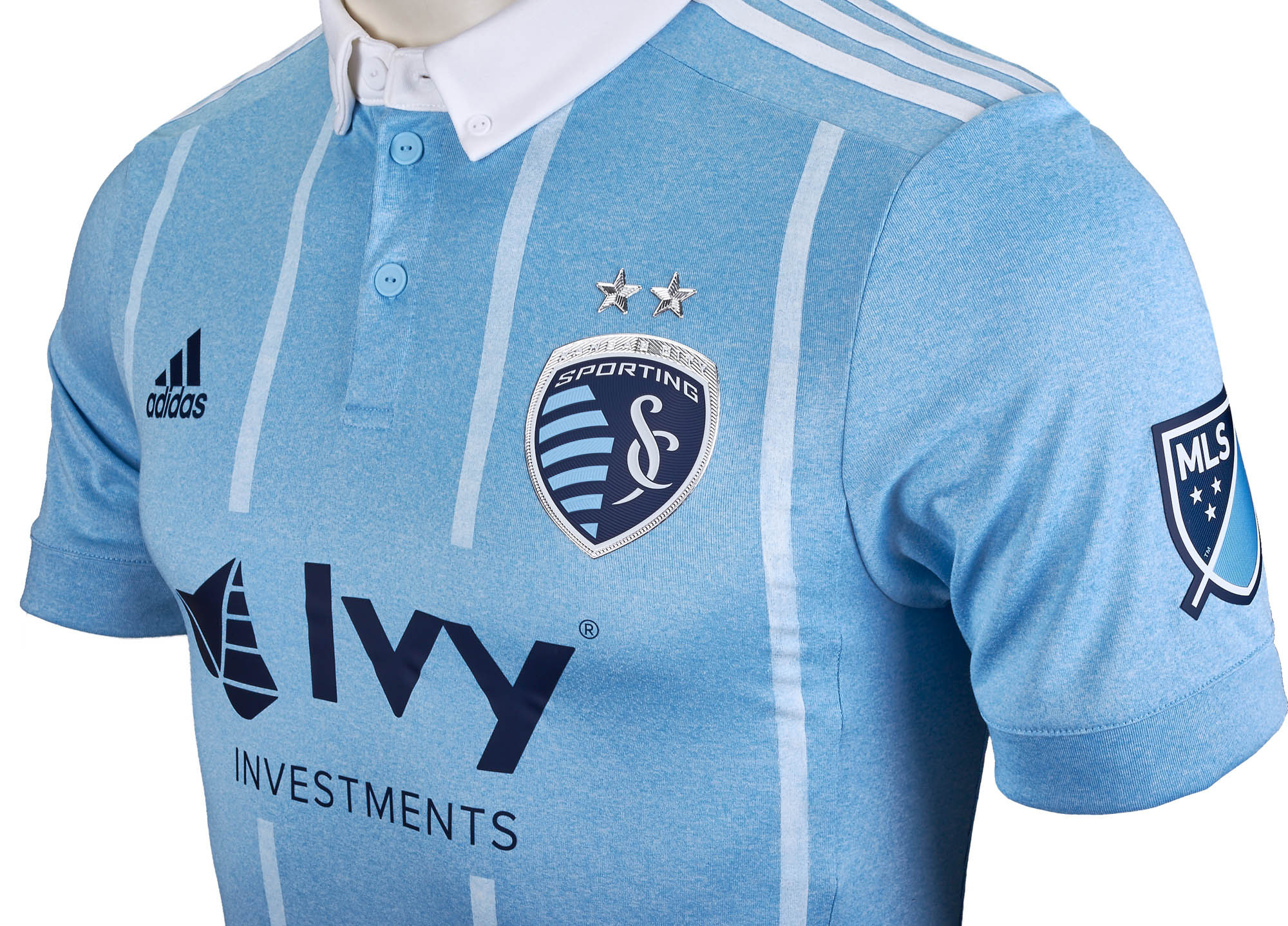  adidas Men's Sporting Kansas City Away Soccer Jersey