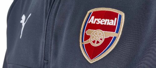 Puma Arsenal 1/4 Zip Training Top – Dark Shadow