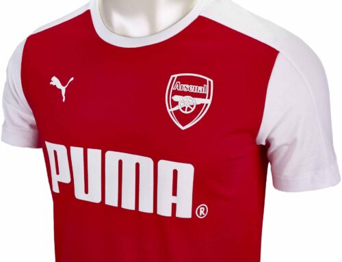 Puma Arsenal Puma Tee – High Risk Red/White