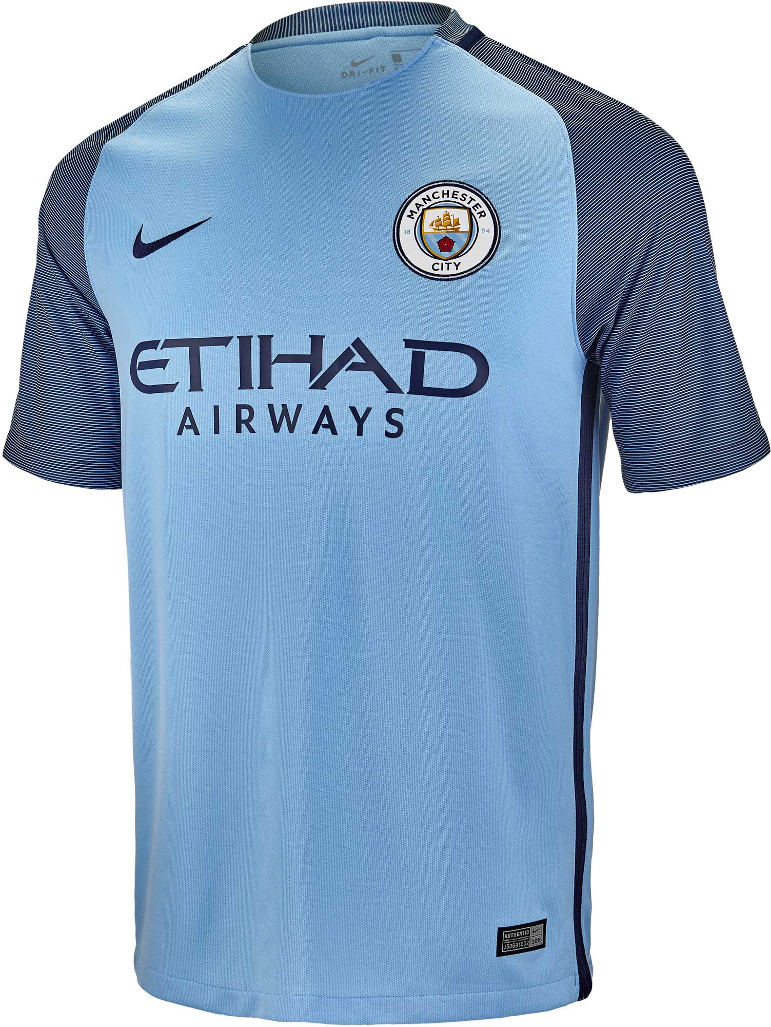 Brand New Genuine Manchester City 2016/17 Away Shirt   Junior Medium 10-12 