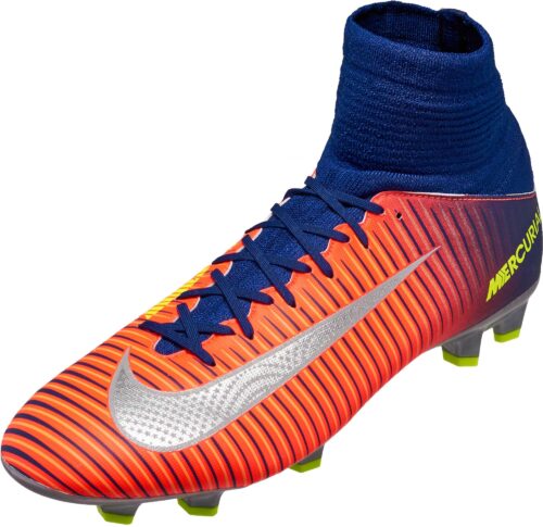 Nike Kids Mercurial Superfly V FG – Deep Royal Blue/Chrome