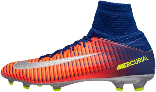 Nike Kids Mercurial Superfly V FG – Deep Royal Blue/Chrome