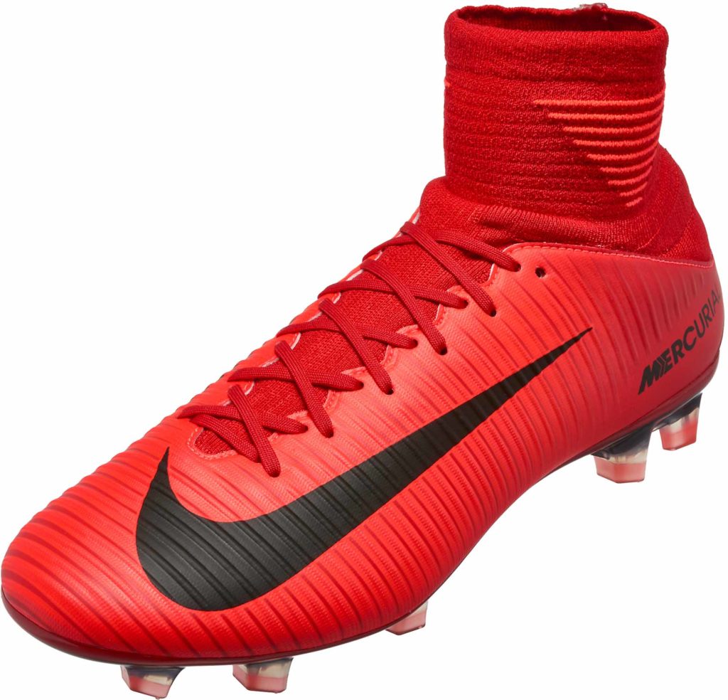 mens red nike football cleats