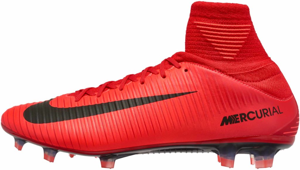 nike mercurial vapor red and silver
