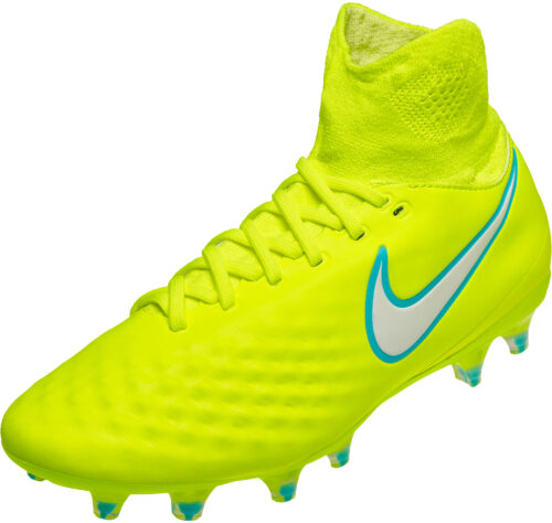 Nike Womens Magista Orden II FG – Volt/White