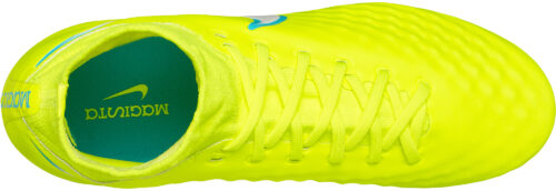 Nike Womens Magista Orden II FG – Volt/White