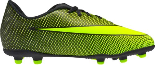Nike Kids Bravata II FG – Black/Volt