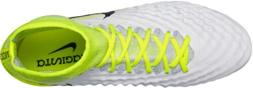 Nike Magista Obra II FG – White/Volt