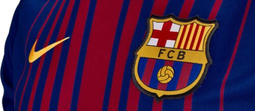 Nike Barcelona Home L/S Jersey 2017-18 NS