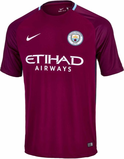 Nike Manchester City Away Jersey 2017-18 NS