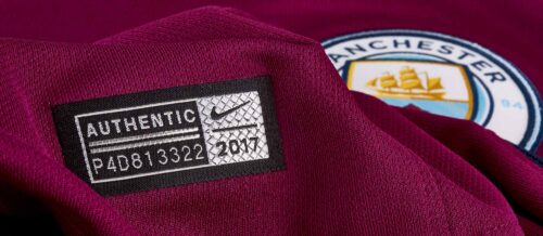 Nike Manchester City Away Jersey 2017-18 NS