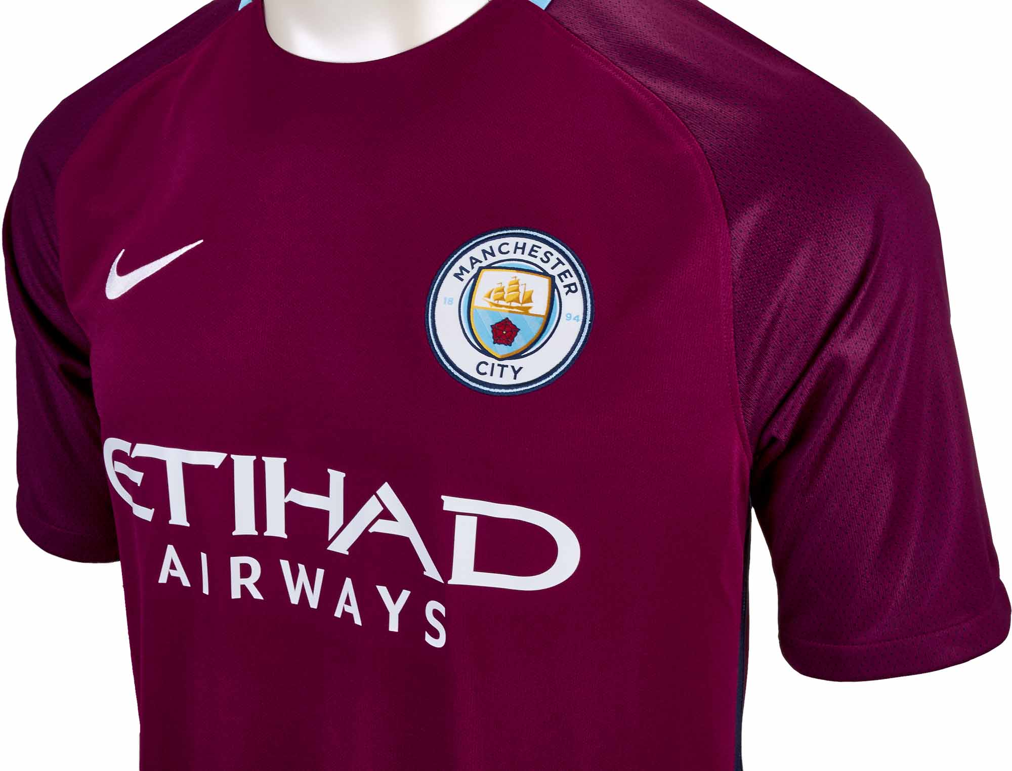 Nike Manchester City 2017-18 Third Authentic Match Jersey