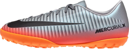 Nike Kids Mercurial Victory VI TF – CR7 – Cool Grey/Metallic Hematite