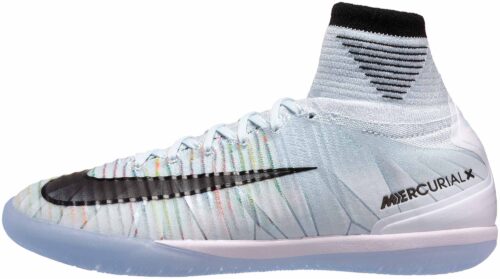 Nike Kids MercurialX Proximo II IC – CR7 – Blue Tint/Black