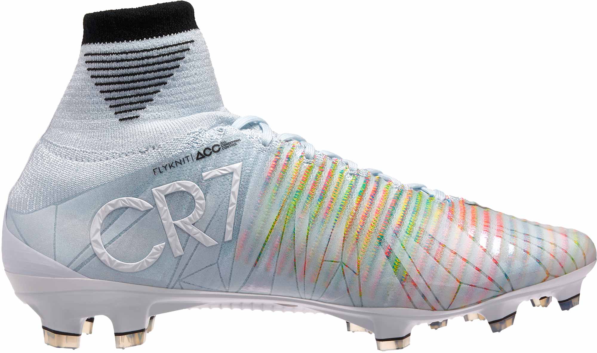 cr7 cleats black and blue