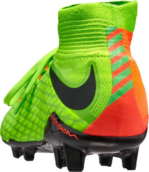 Nike Hypervenom Phatal III FG – Electric Green/Hyper Orange