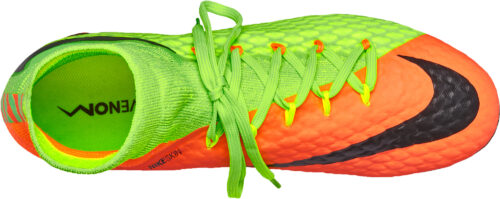 Nike Hypervenom Phatal III FG – Electric Green/Hyper Orange