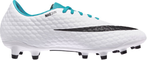 Nike Hypervenom Phelon III FG – White/Photo Blue