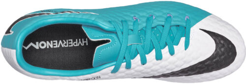 Nike Hypervenom Phelon III FG – White/Photo Blue