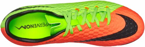 Nike Hypervenom Phelon III FG – Electric Green/Hyper Orange