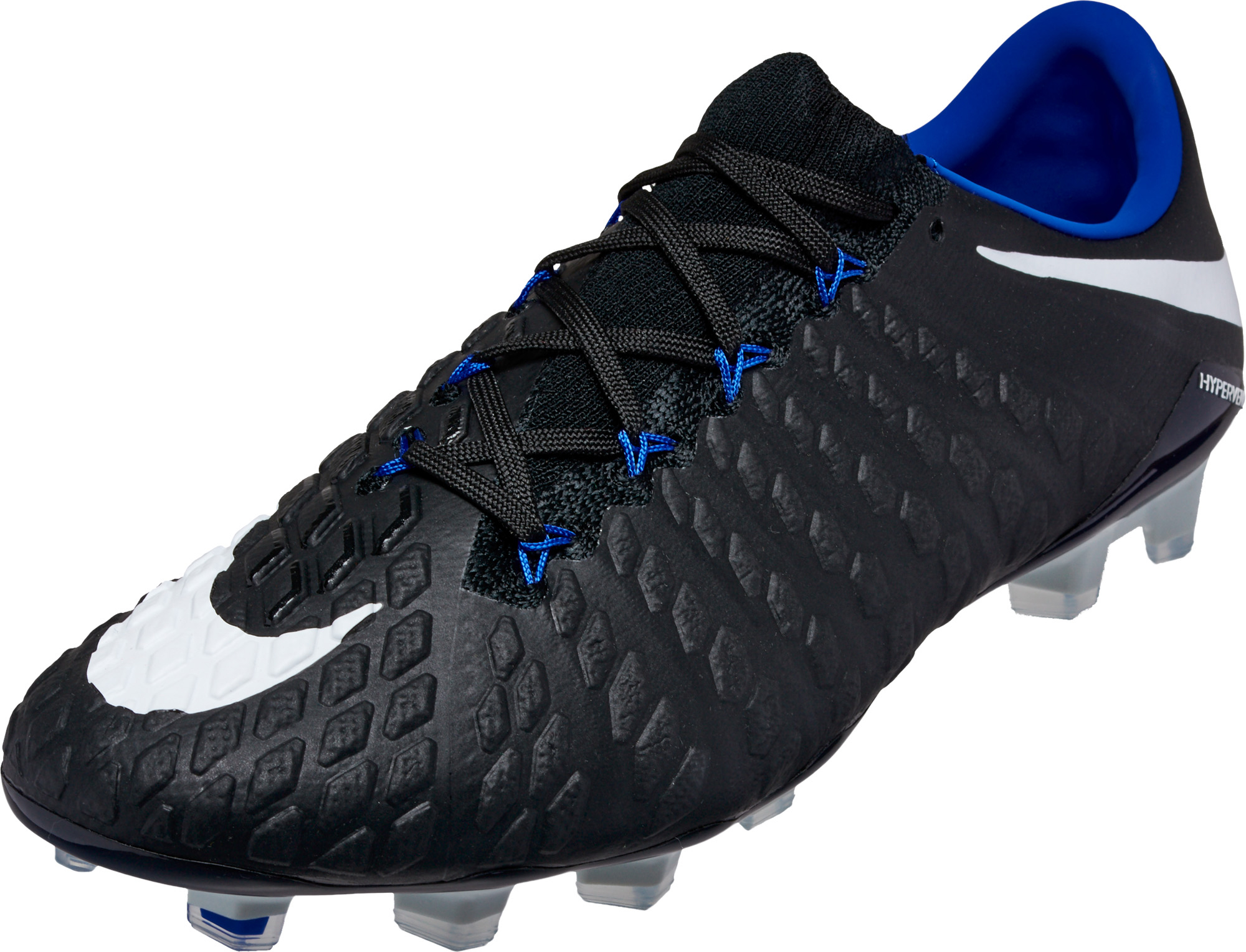 nike hypervenom phantom 3 blue and black