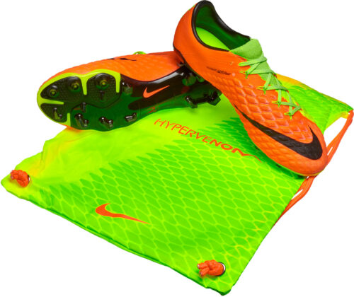 Nike Hypervenom Phantom III FG – Electric Green/Hyper Orange
