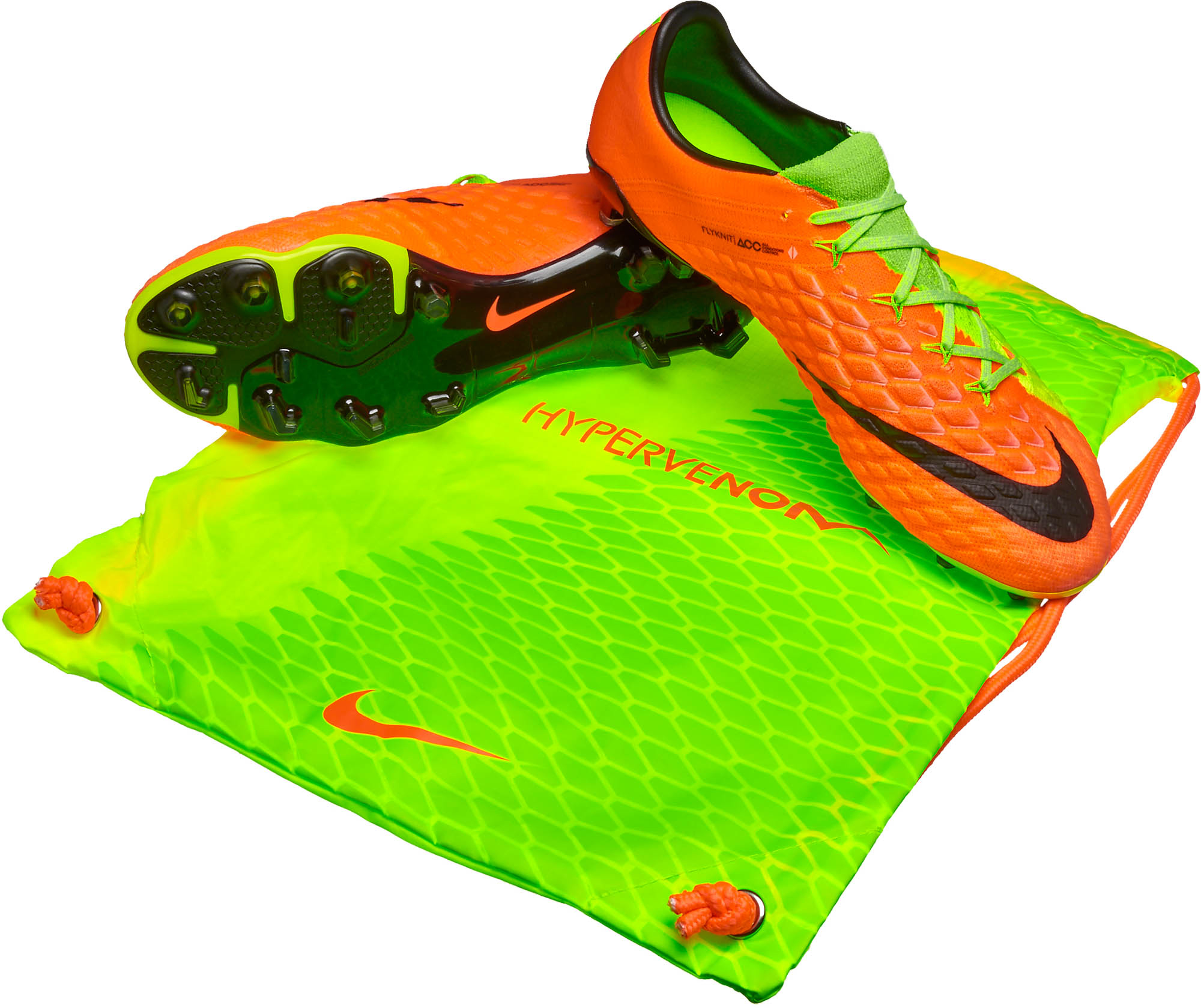 Nike Hypervenom Phantom III FG Soccer - Green