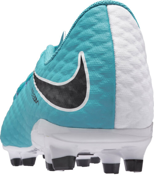 Nike Kids Hypervenom Phelon III FG – White/Photo Blue