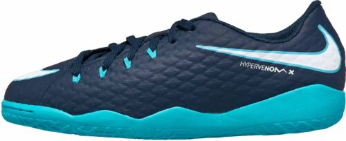 Nike Kids HypervenomX Phelon III IC – Obsidian/White