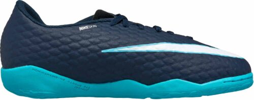 Nike Kids HypervenomX Phelon III IC – Obsidian/White