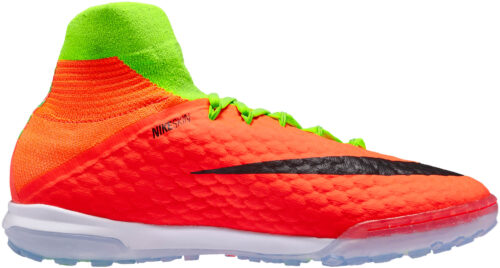 Nike Kids HypervenomX Proximo II TF – Electric Green/Hyper Orange