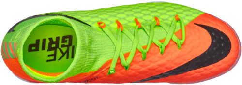 Nike Kids HypervenomX Proximo II TF – Electric Green/Hyper Orange